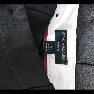 Banana Republic 0 Petite Dress Pants, New